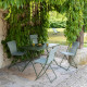 Table de jardin pliante LAFUMA MOBILIER Balcony 120x70cm Colorblock et ses quatre chaises - 6 coloris