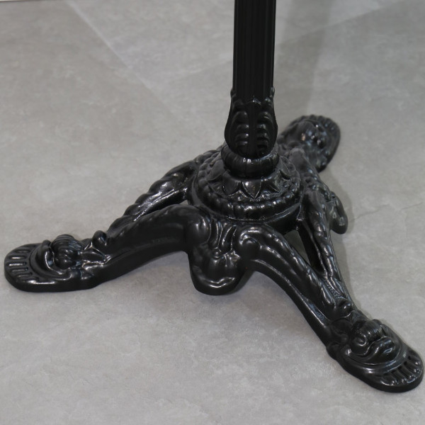 Table de bistrot émaillée pliante basculante - 3 tailles 9 coloris