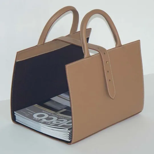 Porte revues en cuir Midipy - 5 coloris