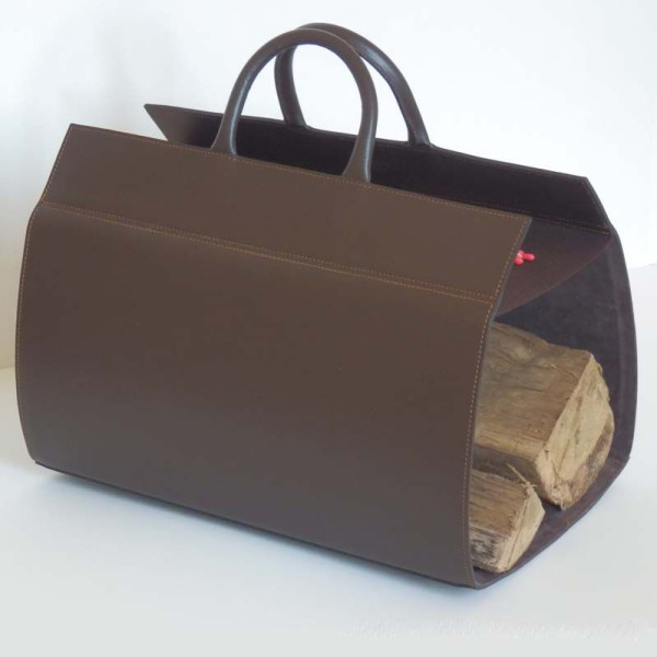 Porte buches en cuir Midipy - 4 coloris