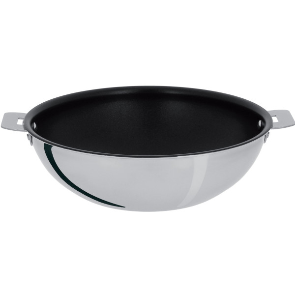 Wok anti-adhérent Cristel Casteline amovible - 3 tailles