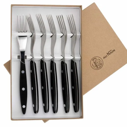 6 fourchettes de table Brasserie Au Nain