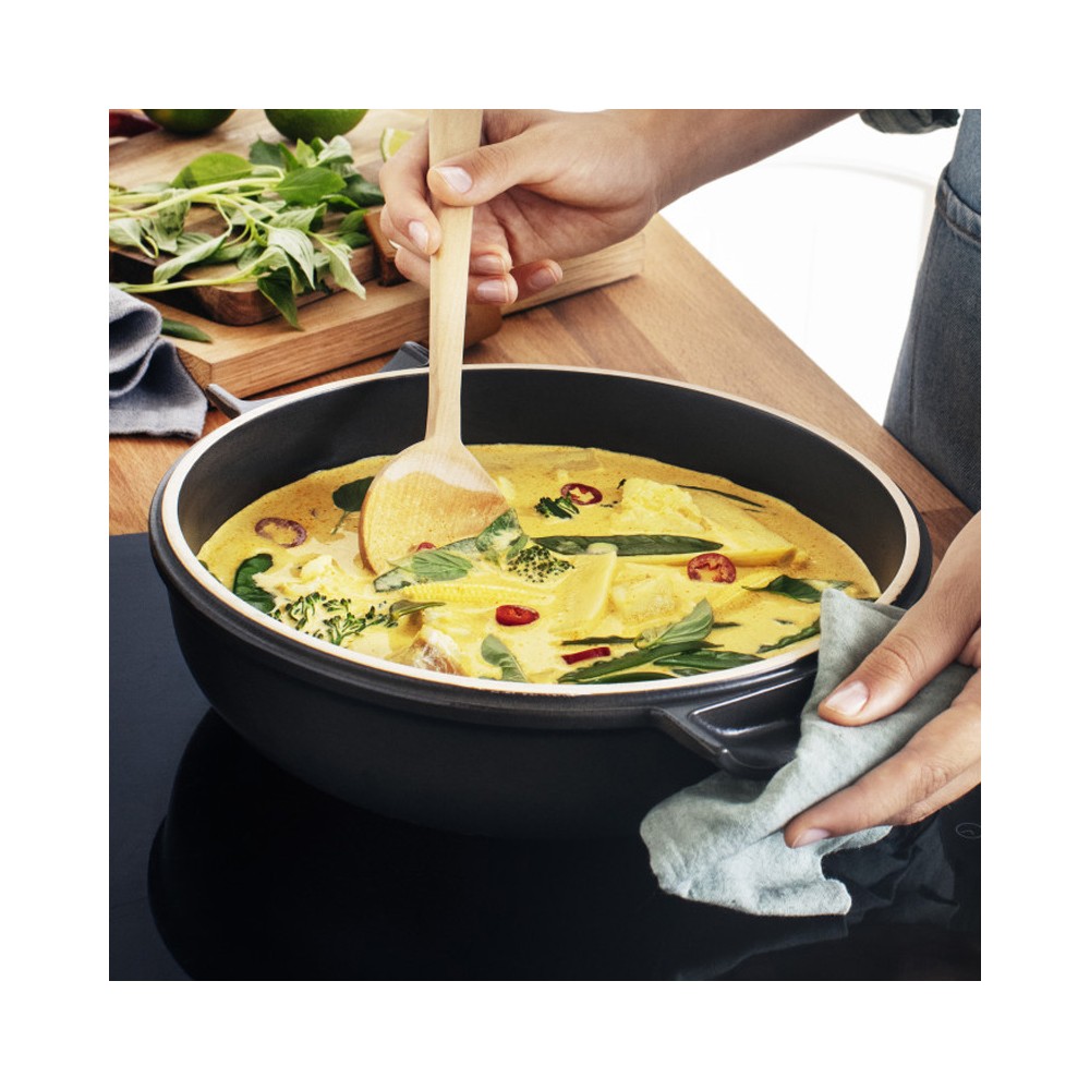 Gastrolux Sauteuse 24cm Induction - Revêtement Biotan Plus, Manche Amovible