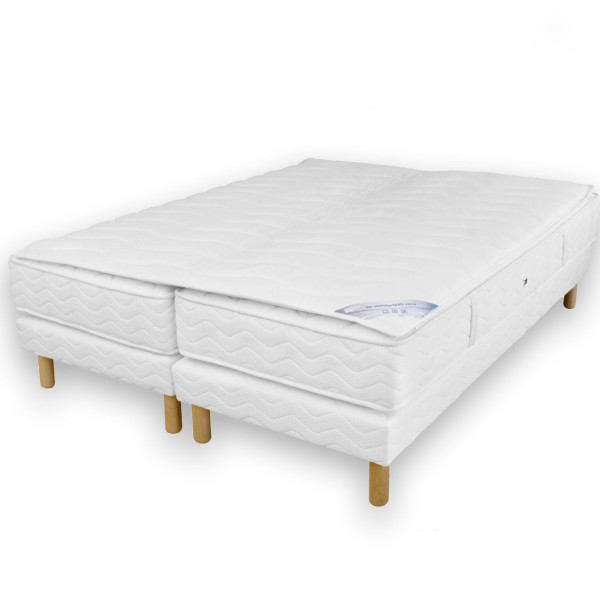 Ensemble Sommier Matelas Gala Luxe Duvivier - 5 tailles