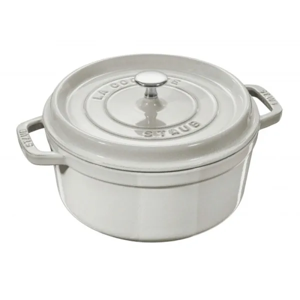 Cocotte en fonte STAUB ronde 24cm - 6 coloris