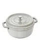 Cocotte en fonte STAUB ronde 24cm - 6 coloris