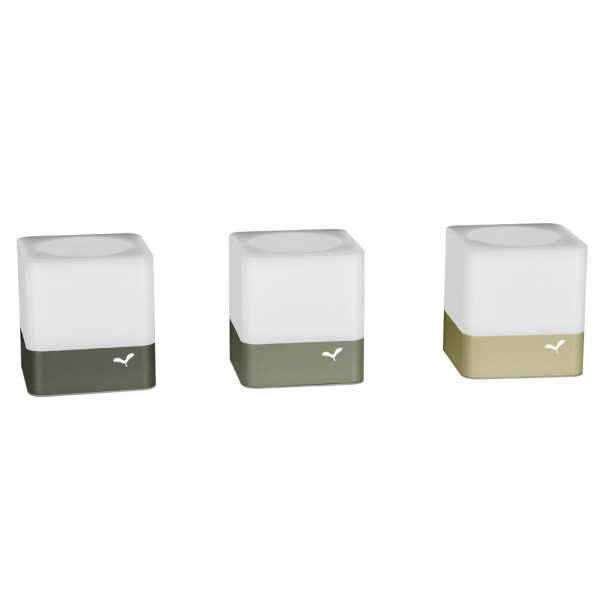Lot de 3 Photophores Cuub Fermob - 3 coloris