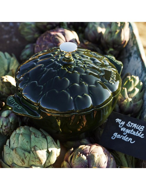 Cocotte Artichaut Staub en fonte - 22 cm