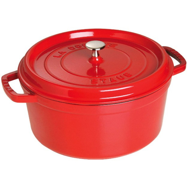 Cocotte Staub 30cm en fonte - 4 coloris