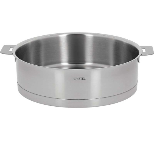 Sauteuse en inox Cristel Strate amovible - 4 tailles