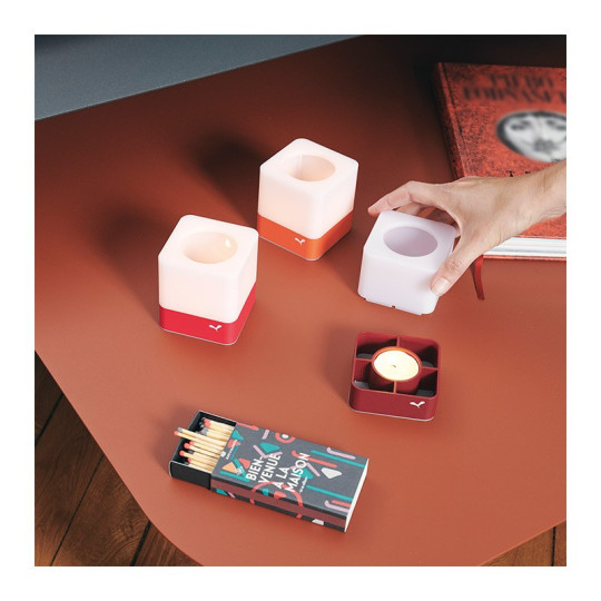 Lot de 3 Photophores Cuub Fermob - 3 coloris