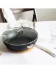 Sauteuse avec poignée Cristel Castel Pro Ultralu Exceliss - 2 tailles