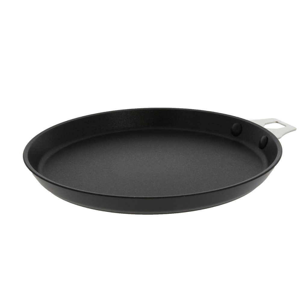 Poêle Antiadhésive Petit-déjeuner Poêle à Crêpes En Fonte - Avec Manche En Bois, Antiadhésive - Tailles 20, 23 Ou 26 Cm - Parfaite Pour Petits Déjeuners Maison Poêle Crêpes Fonte Manche Bois