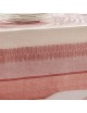 Nappe serviettes Charleston Corail Tradilinge - 9 dimensions