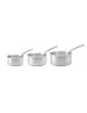 Set batterie de 3 casseroles DE BUYER Alchimy en inox