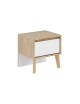Chambre Larvik Lit armoire commode bureau Gami