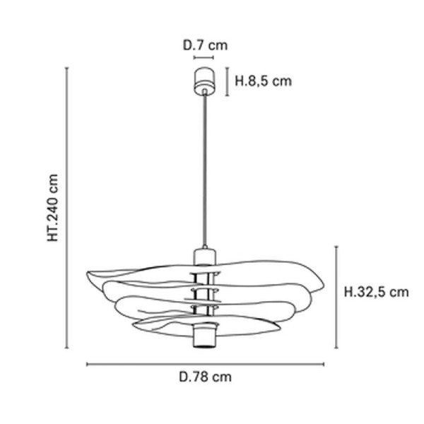 Suspension Rivage 2l L Market Set