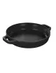 Set empilable 4 pièces STAUB 24cm cocotte poêle sauteuse en fonte - 3 coloris