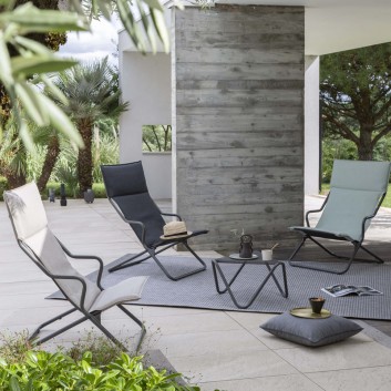 Lounger Ancône Lafuma mobilier onyx