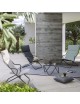Lounger Ancône Lafuma mobilier onyx