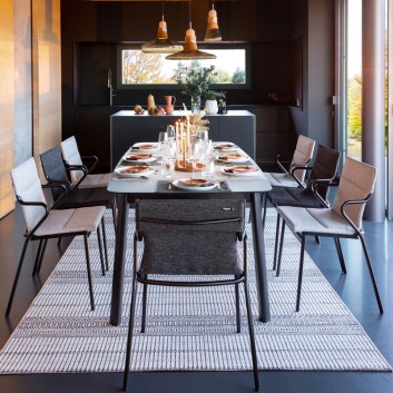 Fauteuil Ancône Sunbrella Tundra Lafuma mobilier - 3 coloris