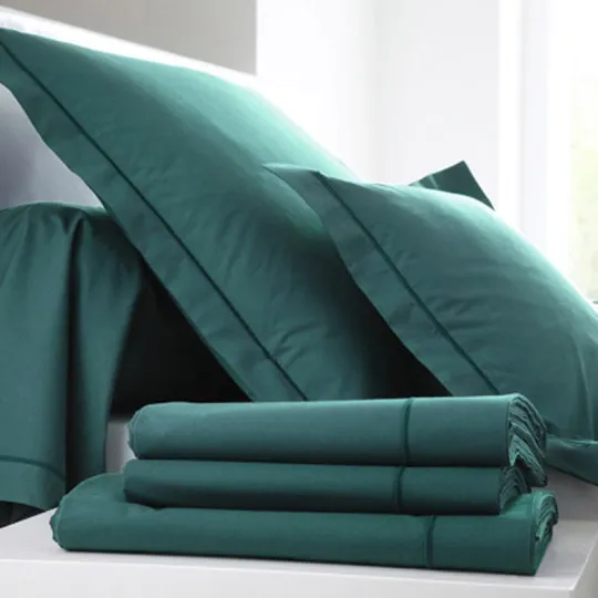 Drap housse Satin Bonnet 30 Blanc des Vosges - 11 coloris