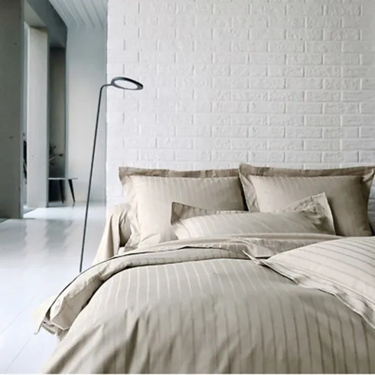 Parure de lit Divine Chanvre Blanc des vosges