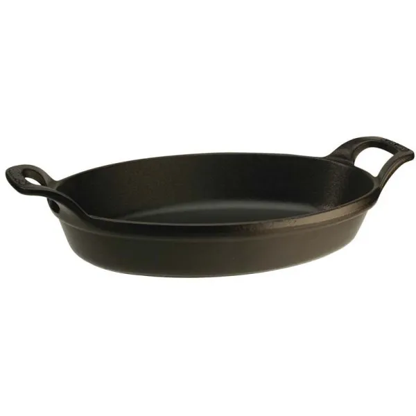 Plat empilable ovale STAUB en fonte - 5 tailles
