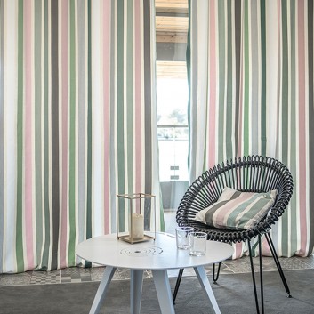 Rideau Garlin Artiga Jade - Ocre 155x285cm