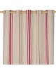 Rideau Corda bordeaux blanc Artiga 155x285cm
