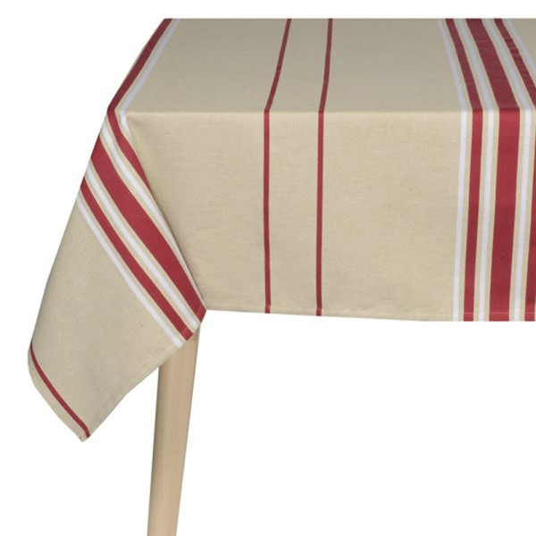 Nappe Corda bordeaux Artiga - 5 dimensions