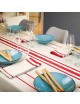 Nappe Corda bordeaux Artiga - 5 dimensions
