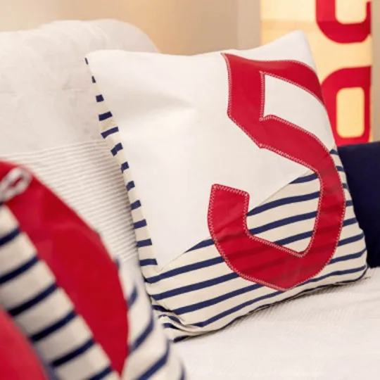 Coussin carré 50x50cm 727 Sailbags - 4 modèles