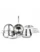 Set batterie 15 pièces CRISTEL Castel Pro inox