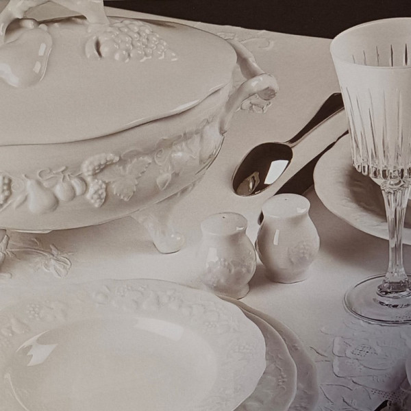Soupière légumier California Deshoulières en porcelaine