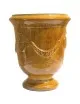 Vase d'Anduze TERRE FIGUIERE émaillé miel poterie - 4 tailles