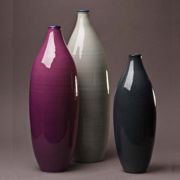 Vase en céramique BERNEX - 3 tailles plusieurs coloris
