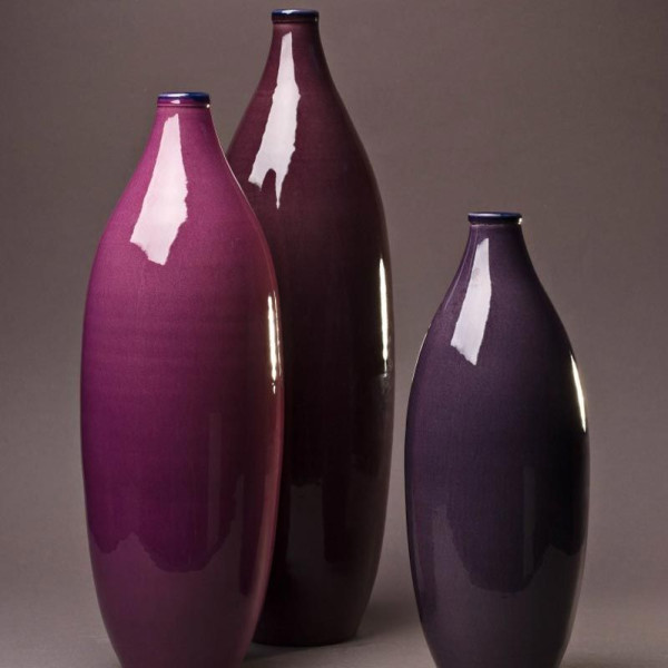 Vase en céramique BERNEX - 3 tailles plusieurs coloris