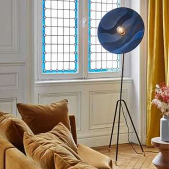 Lampadaire Malachite nuit Sonia Laudet Market Set