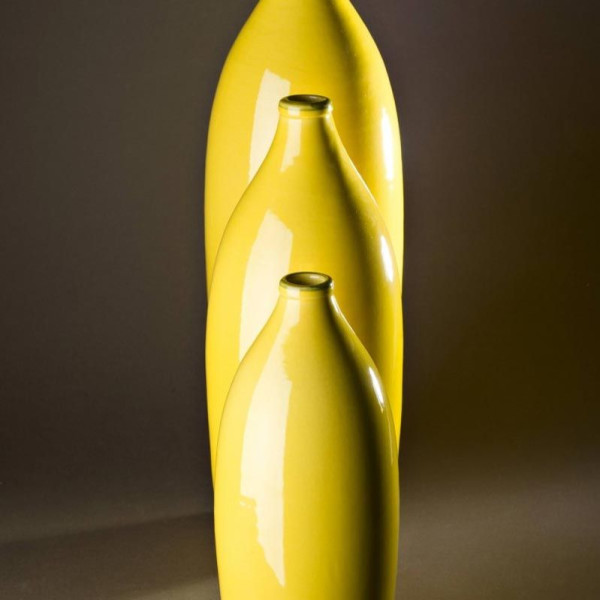 Vase en céramique BERNEX - 3 tailles plusieurs coloris