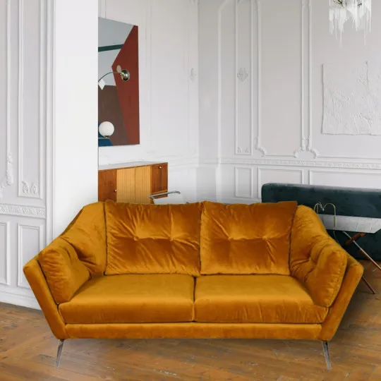 Canapé fixe Côme Moulins - 3 tailles plusieurs coloris