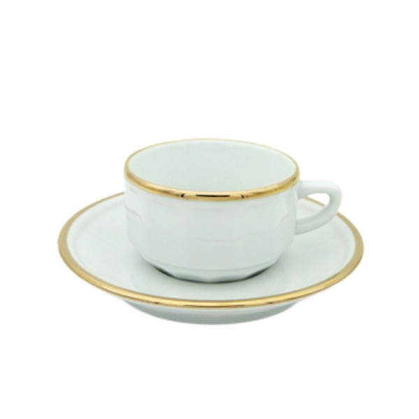 Tasse et soucoupe Flora Apilco - 6 coloris 4 tailles