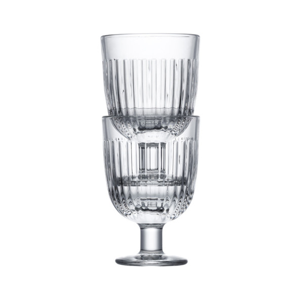 6 verres à pied Ouessant La Rochère
