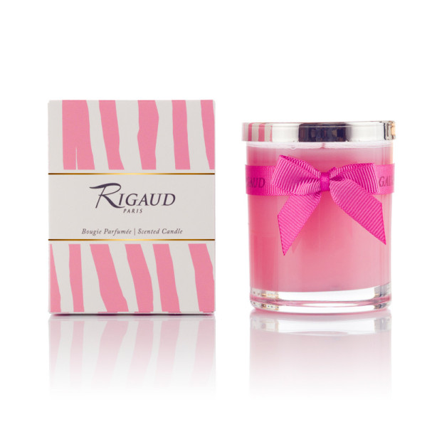 Bougie parfumée RIGAUD Rose Couture - 3 tailles