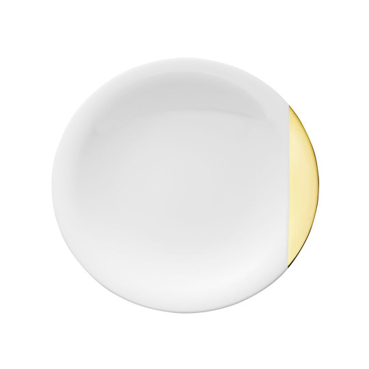 6 assiettes Degrenne SD One Or - 2 tailles
