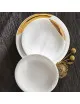 6 assiettes GUY DEGRENNE SD One Or - 2 tailles