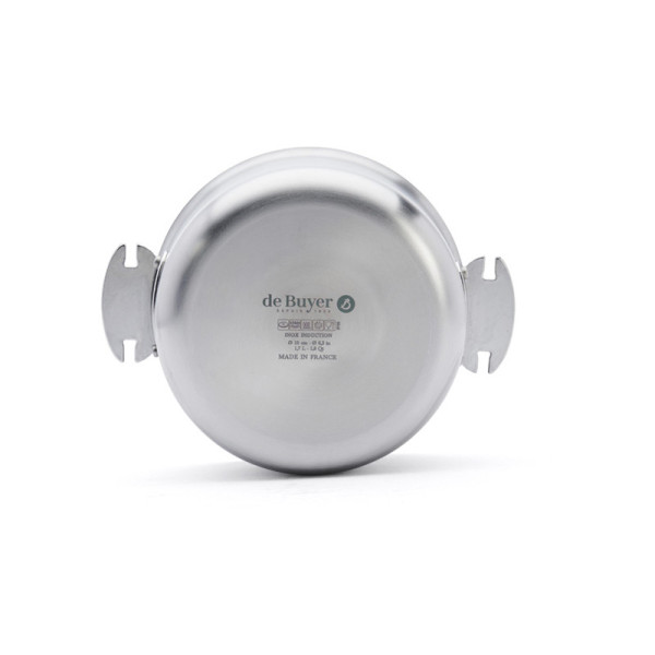 Batterie 3 casseroles Alchimy Loqy De Buyer 7 pièces