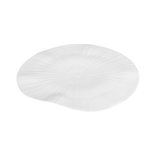 6 assiettes Lotus porcelaine Pergay - 5 dimensions