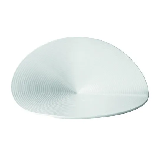 2 assiettes de présentation Canopée Pillivuyt en porcelaine