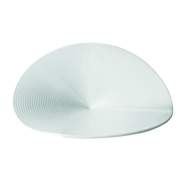 2 assiettes de présentation Canopée Pillivuyt en porcelaine